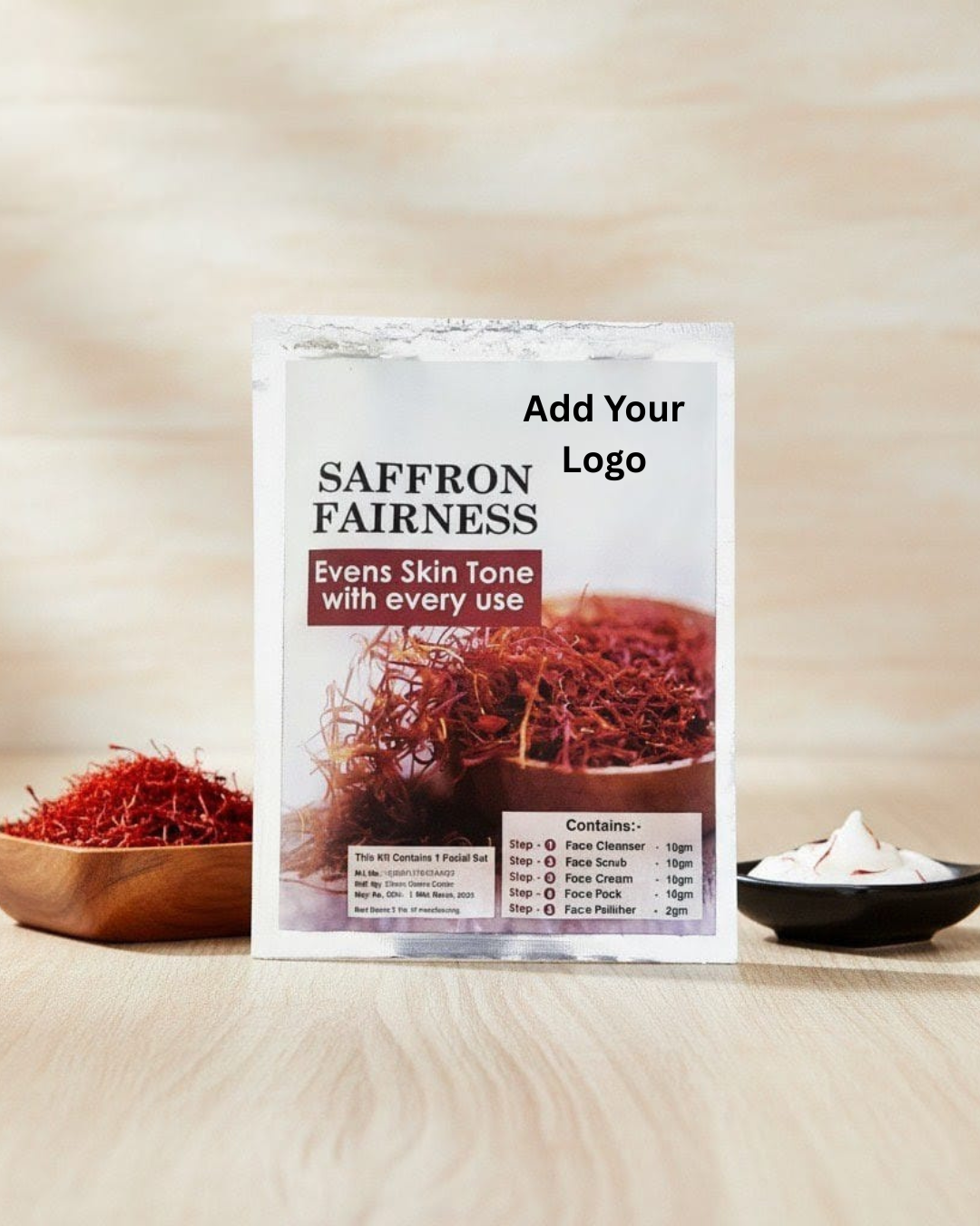 Saffron Fairness Facial Kit Saffron Fairness Facial Kit